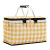 basketOutdoor Folding Picnic Bag Fruit Basket Thermal Storage Basket