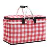 basketOutdoor Folding Picnic Bag Fruit Basket Thermal Storage Basket