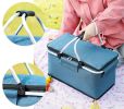 basketOutdoor Folding Picnic Bag Fruit Basket Thermal Storage Basket