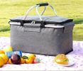 basketOutdoor Folding Picnic Bag Fruit Basket Thermal Storage Basket